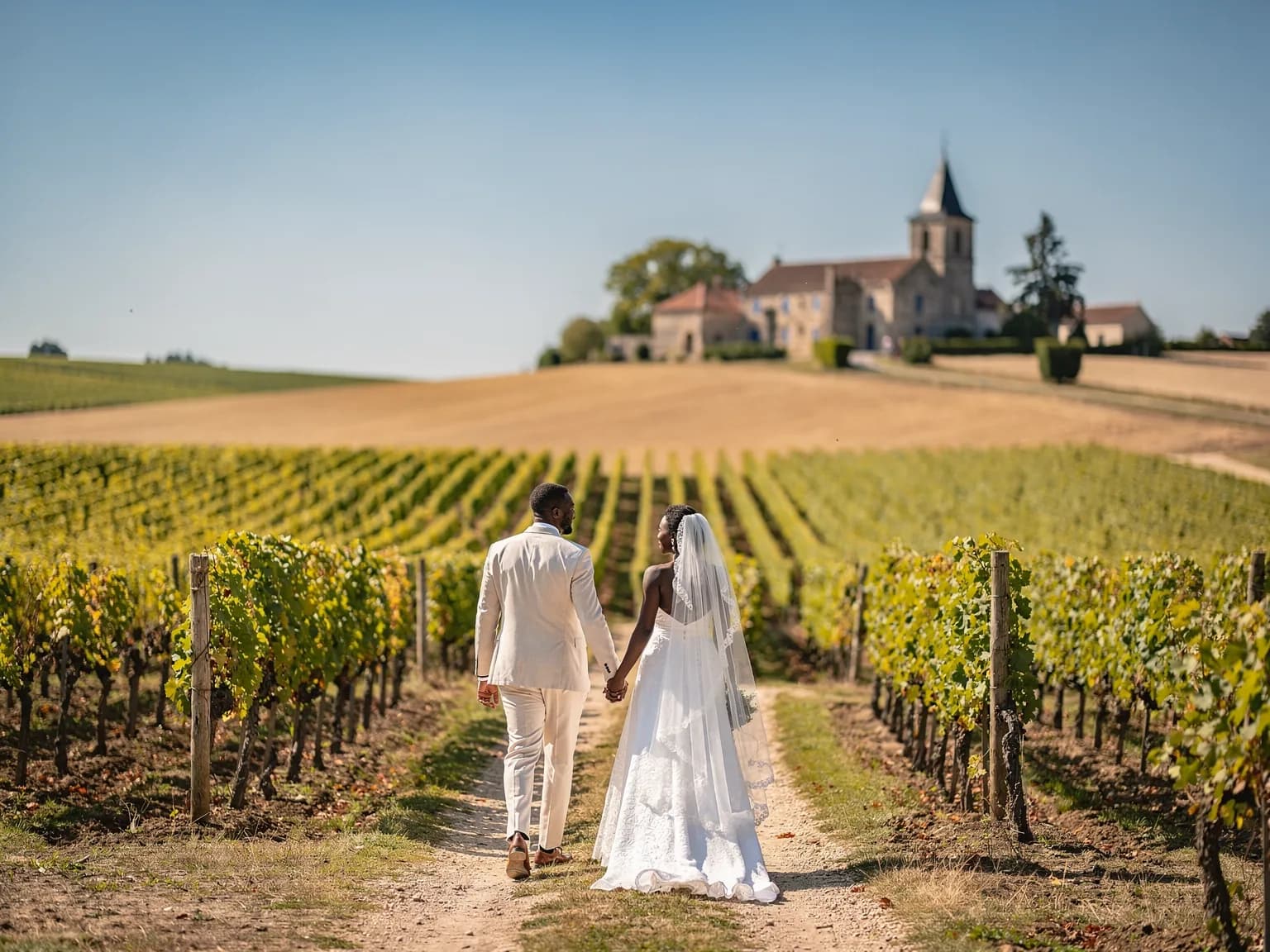 Mariage en extérieur sur la Côte d'Azur, hors Paris