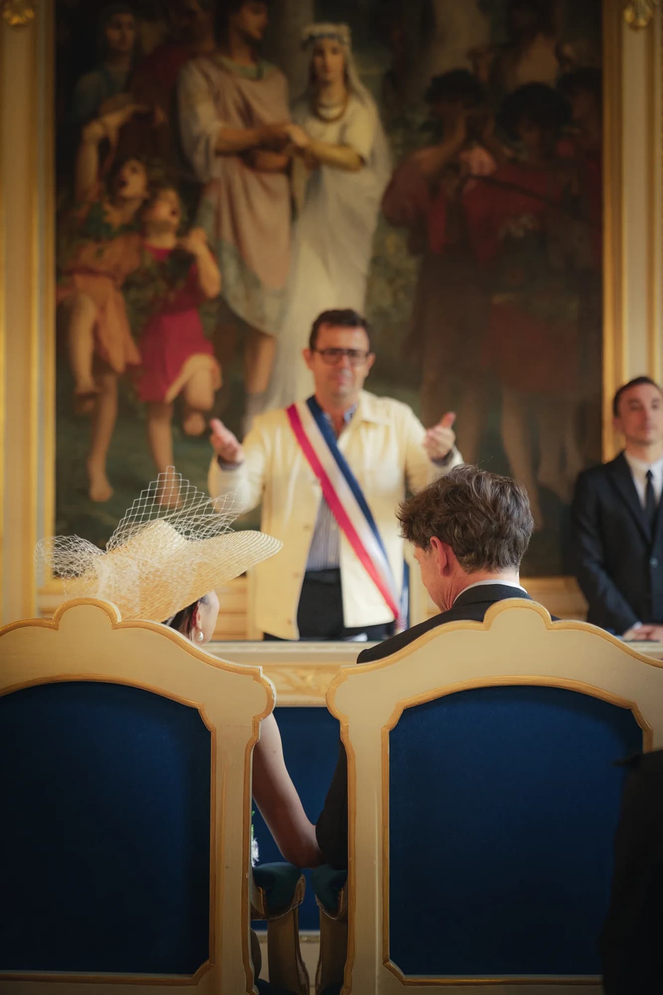 La cérémonie civile de Martin et Marion